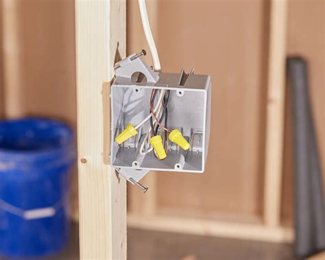 electrical boxes are usually fastened to studs with|electrical boxes for studs.